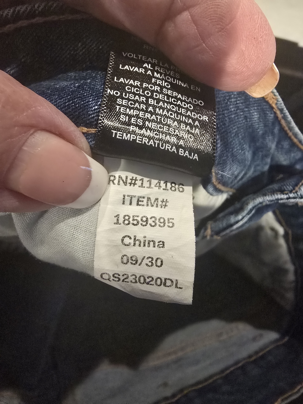 Frye Slim High-Rise Skinny Jeans in Blue Wash 34x29 - Picture 7 of 8